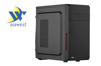 Комп'ютерний системний блок DiaWest DW58588444 (i3-12100/ H610/ RAM 8GB/ SSD 512GB/ 500W)